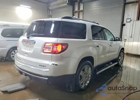 2017 GMC Acadia Limited Slt-2 z USA, uszkodzony, nr VIN 1GKKVSKD4HJ256965